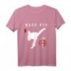 Wado Ryu Karate Instructor T-Shirt mit Japanischer Kanji Kalligraphie - Perfekt für Karate-Schüler & Wettkämpfe