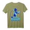 HapMonkey Power Rangers Blue Ranger Karate Action Circle T-Shirt – Retro Comic Fanartikel für Männer, Frauen, Jungen & Mädchen