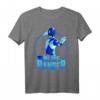 HapMonkey Power Rangers Blue Ranger Karate Action Circle T-Shirt – Retro Comic Fanartikel für Männer, Frauen, Jungen & Mädchen