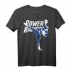 Power Rangers Blue Ranger Karate Action Pose T-Shirt zum HapMonkey – Offizielles Retro Fanartikel für Männer, Frauen, Kinder