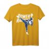 Power Rangers Blue Ranger Karate Action Pose T-Shirt zum HapMonkey – Offizielles Retro Fanartikel für Männer, Frauen, Kinder