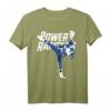 Power Rangers Blue Ranger Karate Action Pose T-Shirt zum HapMonkey – Offizielles Retro Fanartikel für Männer, Frauen, Kinder