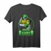 Green Ranger Karate Action Circle Portrait T-Shirt zum HapMonkey - Offiziell lizenziertes Power Rangers Fan-Shirt für Männer, Frauen, Kinder und Jugendliche