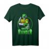 Green Ranger Karate Action Circle Portrait T-Shirt zum HapMonkey - Offiziell lizenziertes Power Rangers Fan-Shirt für Männer, Frauen, Kinder und Jugendliche