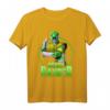 Green Ranger Karate Action Circle Portrait T-Shirt zum HapMonkey - Offiziell lizenziertes Power Rangers Fan-Shirt für Männer, Frauen, Kinder und Jugendliche