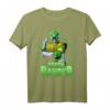 Green Ranger Karate Action Circle Portrait T-Shirt zum HapMonkey - Offiziell lizenziertes Power Rangers Fan-Shirt für Männer, Frauen, Kinder und Jugendliche