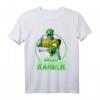 Green Ranger Karate Action Circle Portrait T-Shirt zum HapMonkey - Offiziell lizenziertes Power Rangers Fan-Shirt für Männer, Frauen, Kinder und Jugendliche
