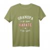 Herren Karate Opa T-Shirt – Kyokushin, Shotokan, Goju Ryu & Wado Ryu Stil als Geschenk für Großvater, der Karate liebt