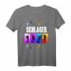 Schlager Volksmusik Tanz Party Karneval Fastnacht Tanzen T-Shirt - Buntes Partyoutfit für Karneval, Fastnacht und Tanzveranstaltungen