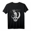 Gothic Sphynx Katze Okkult Black Metal Schädel T-Shirt – Perfekt für Halloween, Gothic & Punk Rock Fans mit Esoterischer Magie