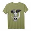 Gothic Sphynx Katze Okkult Black Metal Schädel T-Shirt – Perfekt für Halloween, Gothic & Punk Rock Fans mit Esoterischer Magie