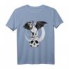Gothic Sphynx Katze Okkult Black Metal Schädel T-Shirt – Perfekt für Halloween, Gothic & Punk Rock Fans mit Esoterischer Magie