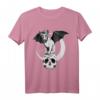 Gothic Sphynx Katze Okkult Black Metal Schädel T-Shirt – Perfekt für Halloween, Gothic & Punk Rock Fans mit Esoterischer Magie