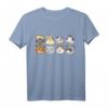 Lustiges Katzengesichter Meme T-Shirt für Männer, Frauen & Kinder – Perfektes Geschenk für Katzenliebhaber zu Weihnachten, Geburtstag, Muttertag & Vatertag