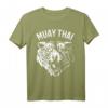 Muay Thai Tiger Head - Nak Muay Kickboxing T-Shirt für Kampfsportfans, Training & Reise nach Thailand