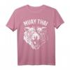 Muay Thai Tiger Head - Nak Muay Kickboxing T-Shirt für Kampfsportfans, Training & Reise nach Thailand