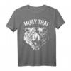 Muay Thai Tiger Head - Nak Muay Kickboxing T-Shirt für Kampfsportfans, Training & Reise nach Thailand