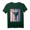 Kinder 7. Geburtstag Geschenk Karate Retro Taekwondo T-Shirt für Mädchen – Perfektes Kampfsport-Geschenk zum Geburtstag