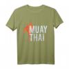 Muay Thai - Thaiboxen Kickboxer Kämpfer T-Shirt – Perfektes Geschenk für Kampfsportler, Boxer & Selbstverteidigungsliebhaber