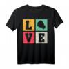 Kickboxen, Boxen, Kampfsport & Love Boxing T-Shirt – Für Boxkämpfer, Boxer und Kampfsportfans