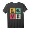Kickboxen, Boxen, Kampfsport & Love Boxing T-Shirt – Für Boxkämpfer, Boxer und Kampfsportfans