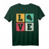 Kickboxen, Boxen, Kampfsport & Love Boxing T-Shirt – Für Boxkämpfer, Boxer und Kampfsportfans