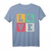 Kickboxen, Boxen, Kampfsport & Love Boxing T-Shirt – Für Boxkämpfer, Boxer und Kampfsportfans
