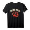 Muay-Thai Boxing Martial Arts Kickboxing T-Shirt – Kampfkunst & Selbstverteidigung Motiv für Martial Artist & Fighting Enthusiasten