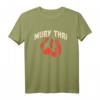 Muay-Thai Boxing Martial Arts Kickboxing T-Shirt – Kampfkunst & Selbstverteidigung Motiv für Martial Artist & Fighting Enthusiasten