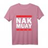 Nak Muay Thai Kickboxen Fighter Langarmshirt – Klassisch, langlebig und ideal für Training und Freizeit