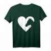 Pferd Silhouette Herz Liebe T-Shirt – Perfektes Geschenk für Reiter, Pferdeliebhaber und Pferdefans zum Valentinstag und Geburtstag