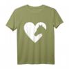 Pferd Silhouette Herz Liebe T-Shirt – Perfektes Geschenk für Reiter, Pferdeliebhaber und Pferdefans zum Valentinstag und Geburtstag