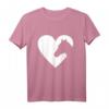 Pferd Silhouette Herz Liebe T-Shirt – Perfektes Geschenk für Reiter, Pferdeliebhaber und Pferdefans zum Valentinstag und Geburtstag