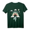Kinder 4. Geburtstag Regenbogen T-Shirt – Niedliches Geburtstagsgeschenk für Jungen und Mädchen zum 4. Geburtstag
