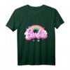 Kinder Barbie T-Shirt für Mädchen - Offizielles Regenbogen-Design, Hochwertiges Kinder T-Shirt mit klassischem Schnitt