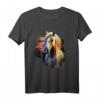 Pferd Reiten Dressur Springen Reiterhof T-Shirt – Charmantes Reitsport-Design für Frauen und Mädchen, ideal für Pferdeliebhaberinnen