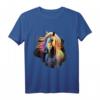 Pferd Reiten Dressur Springen Reiterhof T-Shirt – Charmantes Reitsport-Design für Frauen und Mädchen, ideal für Pferdeliebhaberinnen