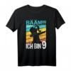 Mädchen Tanzen Bääm Ich bin 9 Jahre Dab Geburtstag T-Shirt - Lustiges Geburtstagsgeschenk für kleine Tänzerinnen