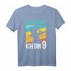 Mädchen Tanzen Bääm Ich bin 9 Jahre Dab Geburtstag T-Shirt - Lustiges Geburtstagsgeschenk für kleine Tänzerinnen