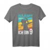 Mädchen Tanzen Bääm Ich bin 9 Jahre Dab Geburtstag T-Shirt - Lustiges Geburtstagsgeschenk für kleine Tänzerinnen