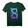 8. Geburtstag Pferd T-Shirt für Mädchen - Perfektes Geschenk für Pferdefans, Reitverein & Pferde-Party