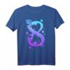 8. Geburtstag Pferd T-Shirt für Mädchen - Perfektes Geschenk für Pferdefans, Reitverein & Pferde-Party