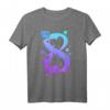 8. Geburtstag Pferd T-Shirt für Mädchen - Perfektes Geschenk für Pferdefans, Reitverein & Pferde-Party