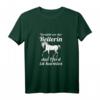 Lustiges Pferde T-Shirt: Vorsicht Vor Der Reiterin Das Pferd Ist Harmlos - Perfektes Geschenk für Reiterinnen, Pferdeliebhaber & Reitsportfans