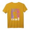 Mädchen Tanz T-Shirt Bääm Ich bin 8 Jahre - Lustiges Geburtstagsgeschenk für achtjährige Mädchen, ideal für Kinderparty & Kindergeburtstag
