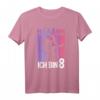 Mädchen Tanz T-Shirt Bääm Ich bin 8 Jahre - Lustiges Geburtstagsgeschenk für achtjährige Mädchen, ideal für Kinderparty & Kindergeburtstag