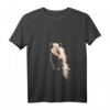 Damen Pferdefan T-Shirt mit Schönem Pferdemotiv und V-Ausschnitt – Perfekt für Mädchen, Frauen, Reiterinnen & Pferdeliebhaber im Sommer