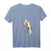 Damen Pferdefan T-Shirt mit Schönem Pferdemotiv und V-Ausschnitt – Perfekt für Mädchen, Frauen, Reiterinnen & Pferdeliebhaber im Sommer