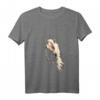 Damen Pferdefan T-Shirt mit Schönem Pferdemotiv und V-Ausschnitt – Perfekt für Mädchen, Frauen, Reiterinnen & Pferdeliebhaber im Sommer