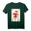 Joker Spielkarte Vintage Roter Anzug Clown Gruppenkostüm T-Shirt – Perfekt für Halloween, Fasching & Casino Partys
